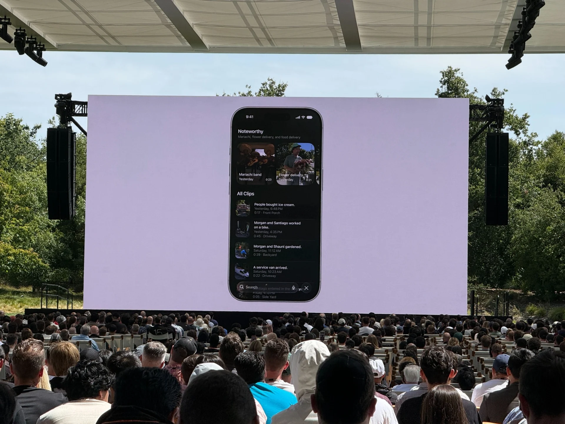 Apple Home App Security Footage
