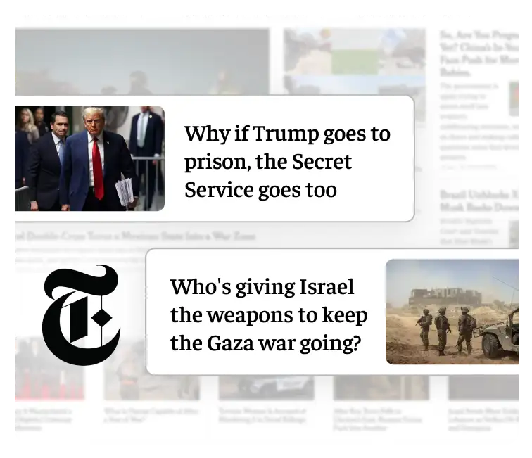 Stay globally informed with exclusive story from New York Times.