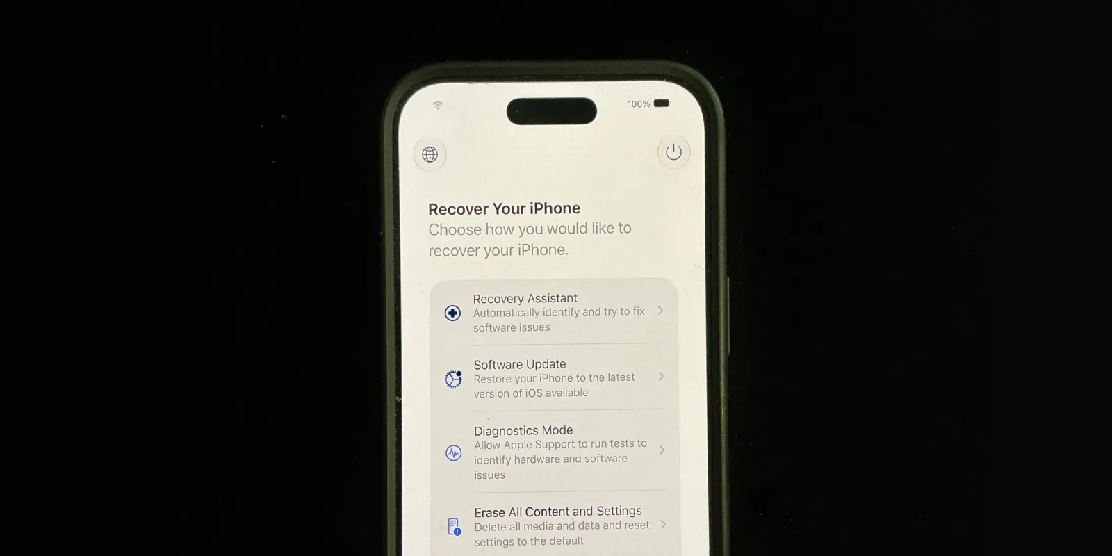 iOS 27: Your iPhone can now boot into a new Mac-like recovery mode