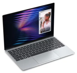 dell xps 13 laptop against a white background