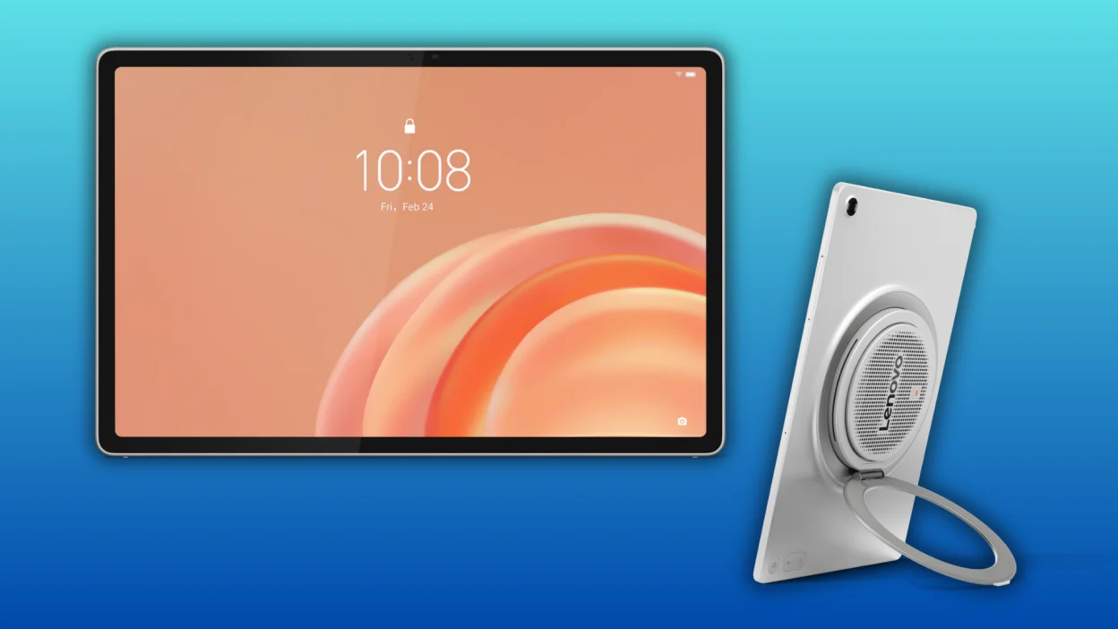 The new Lenovo Tab Plus Gen 2 tablet doubles as a digital picture frame