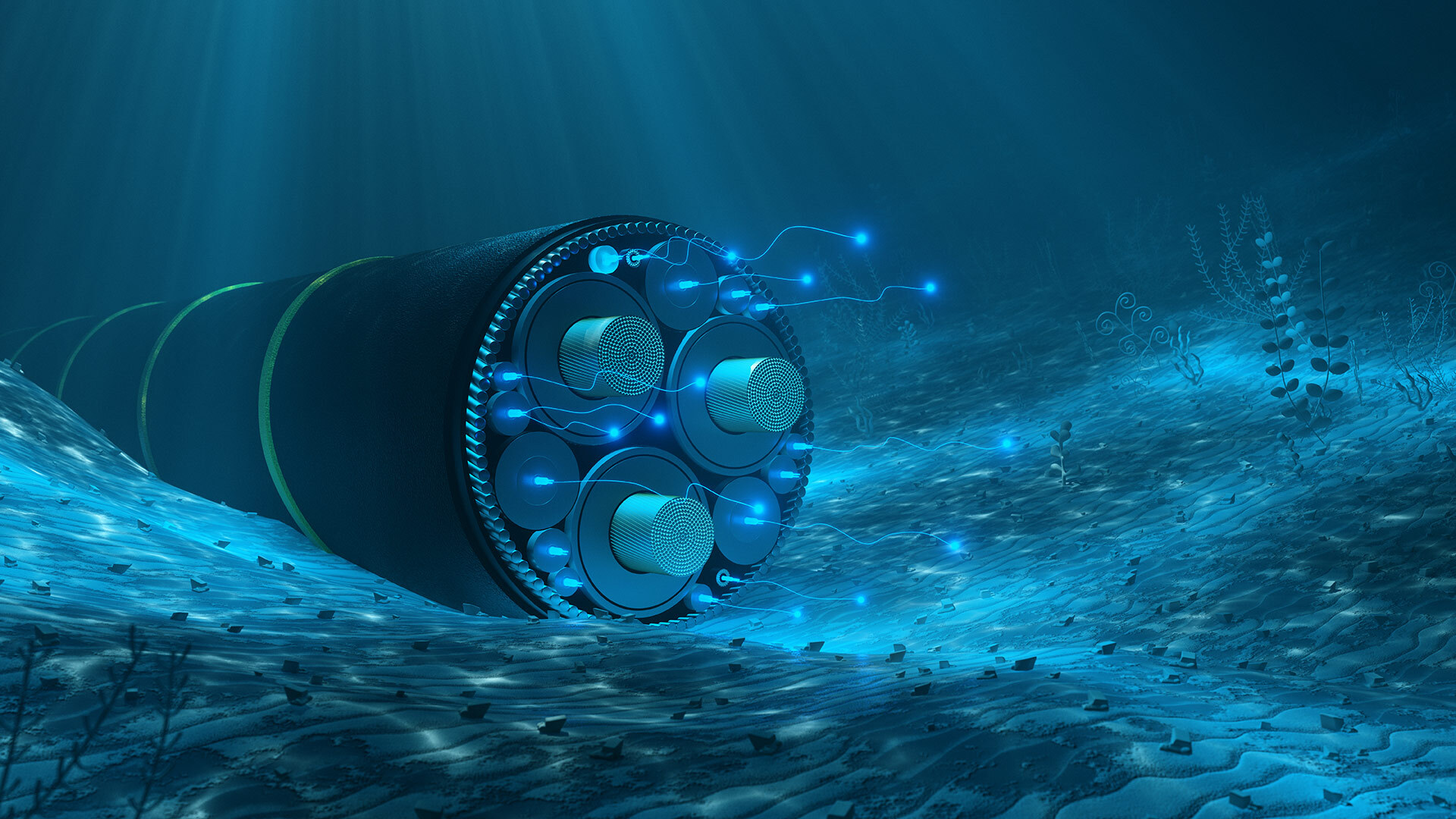 undersea cable cross section