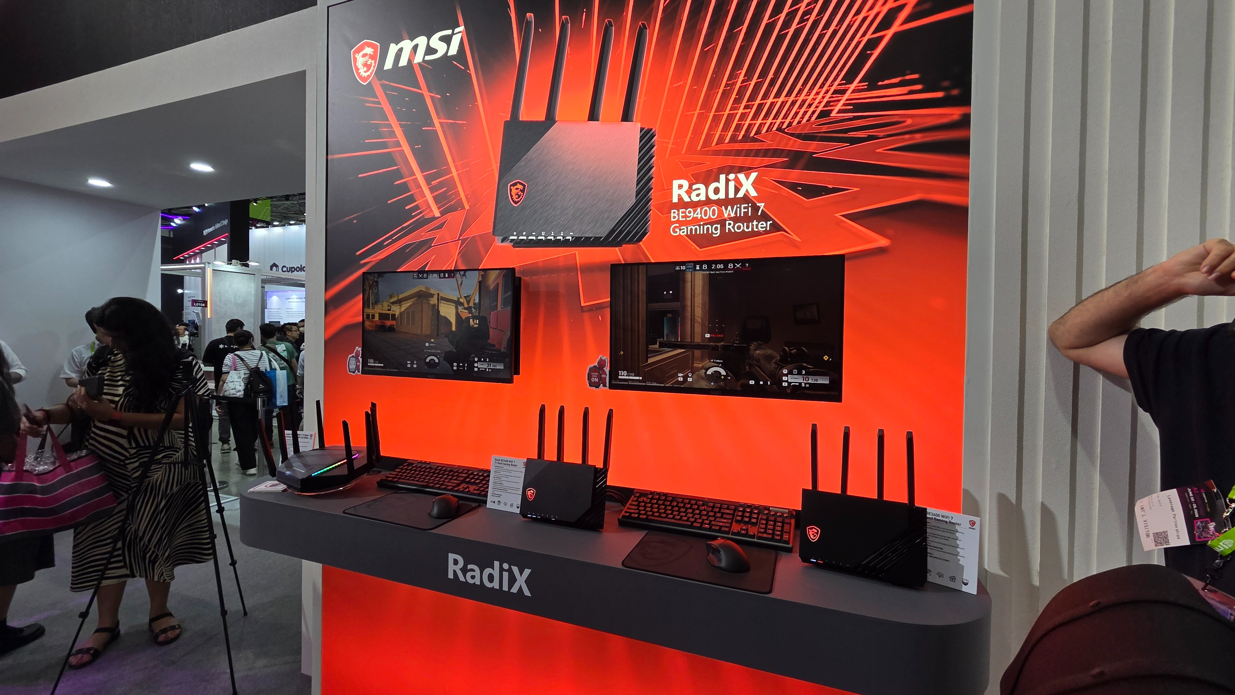 New MSI RadIX WiFi 7 routers at Computex 2026