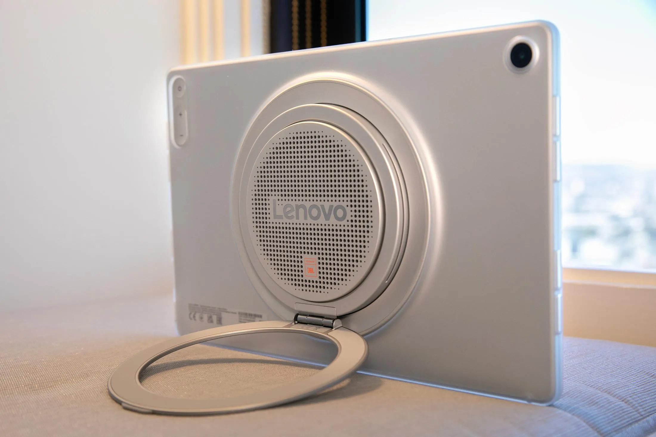 Lenovo’s next tablet has a thick speaker bump and an upgraded kickstand