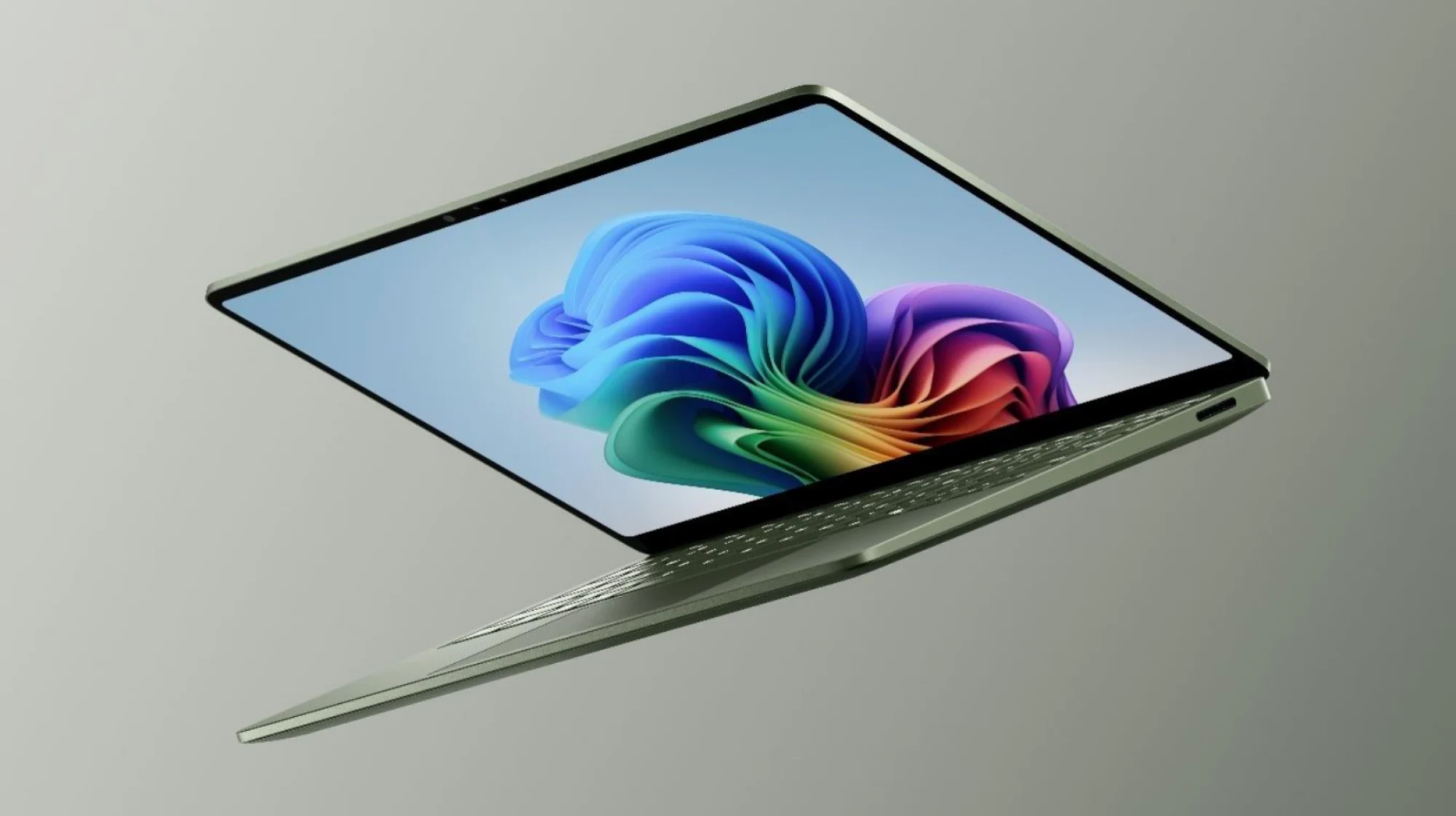 the microsoft surface laptop 8 in jade
