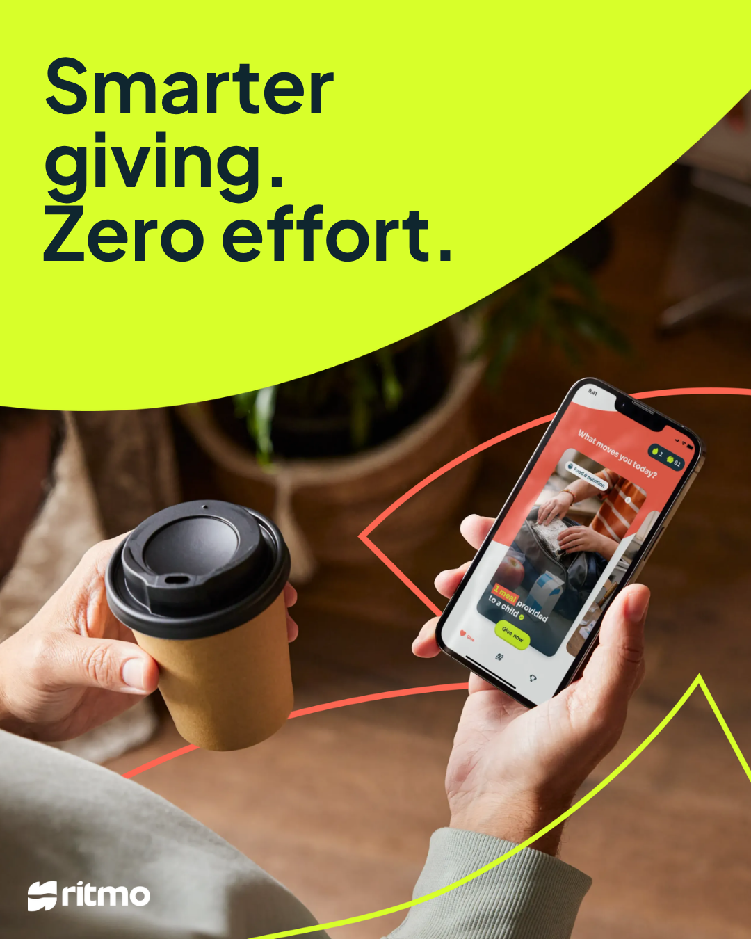 Ritmo launches daily giving app that makes consistent giving as easy as a scroll