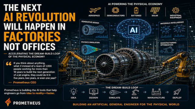 Why Jeff Bezos thinks the next AI revolution will happen in factories, not offices