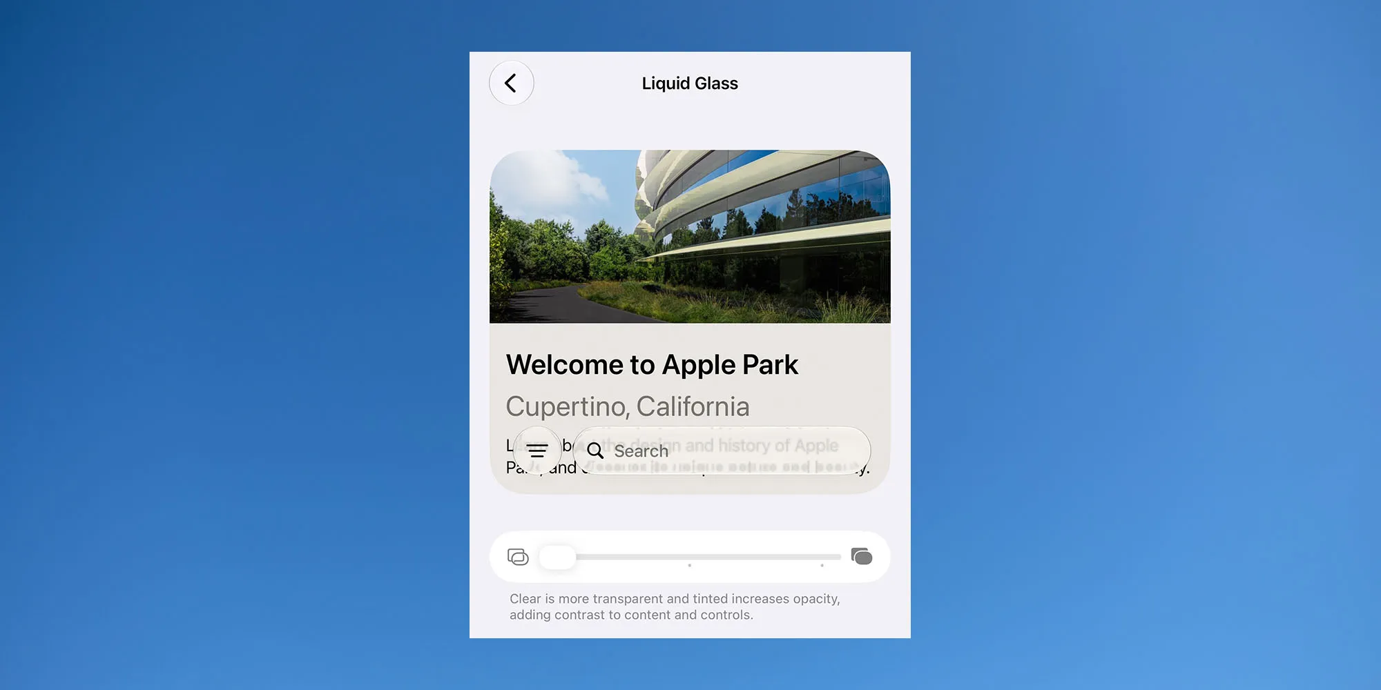 iOS 27 fixes Liquid Glass, and not just with a slider