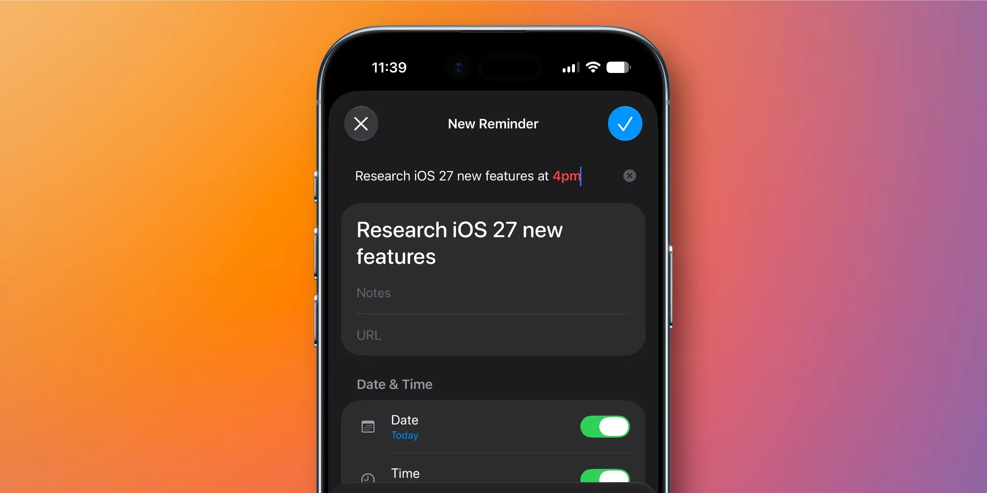 Here’s everything new for Reminders in iOS 27