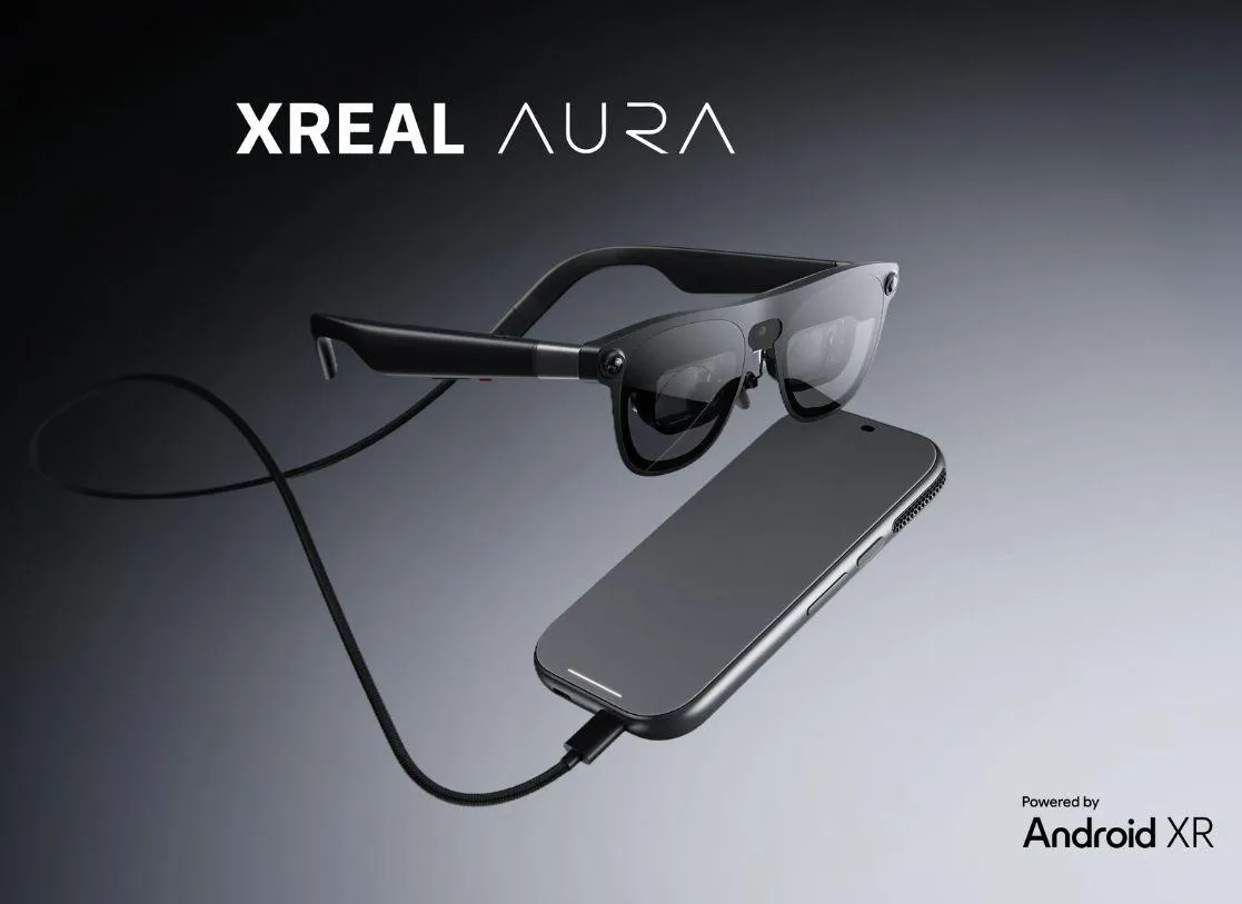 The Google / Xreal Aura XR glasses are now available to preorder