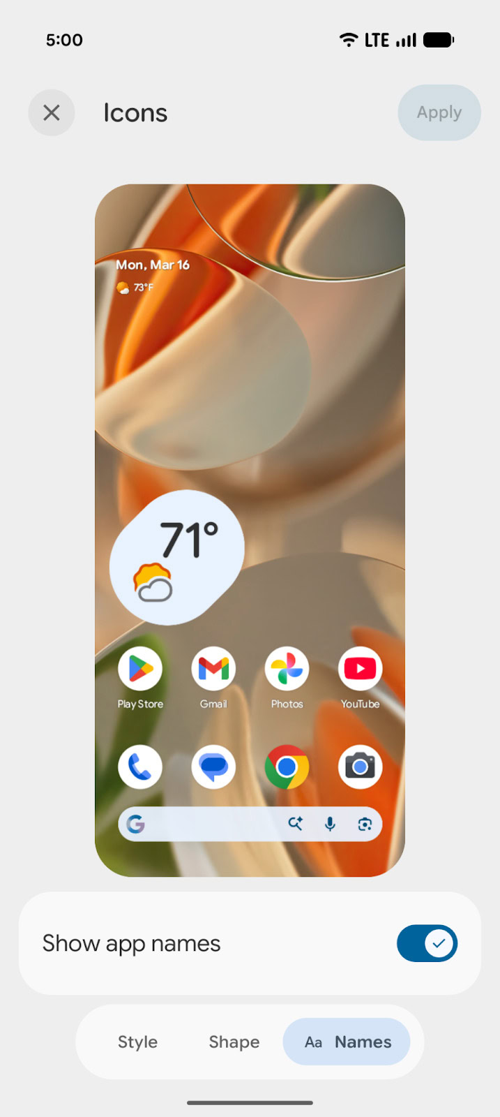App labels 2