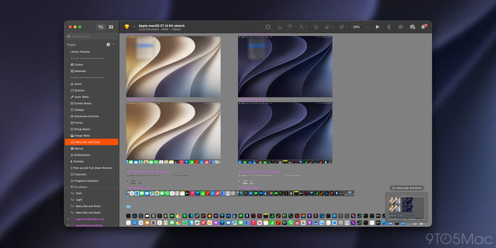 Design resources for iOS 27, iPadOS 27, and macOS 27 Golden Gate now available
