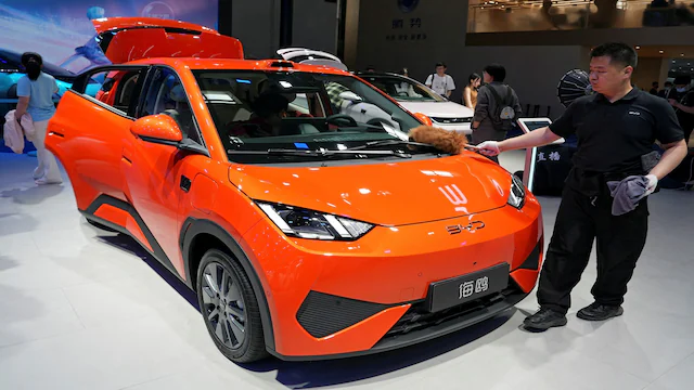 BYD unveils China's first 4nm smart-driving chip, brings LiDAR to its $10,300 EV
