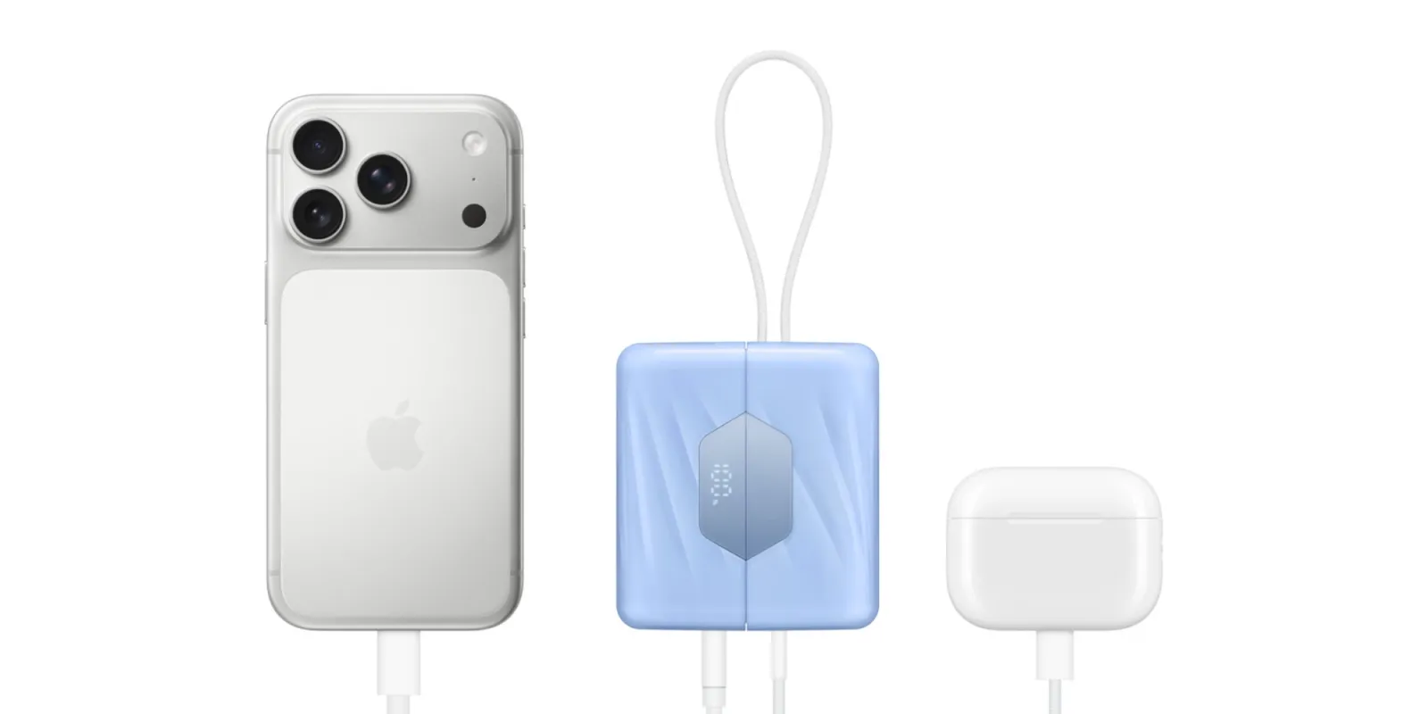 Nimble’s SharePower power bank snaps in half so you can share a charge