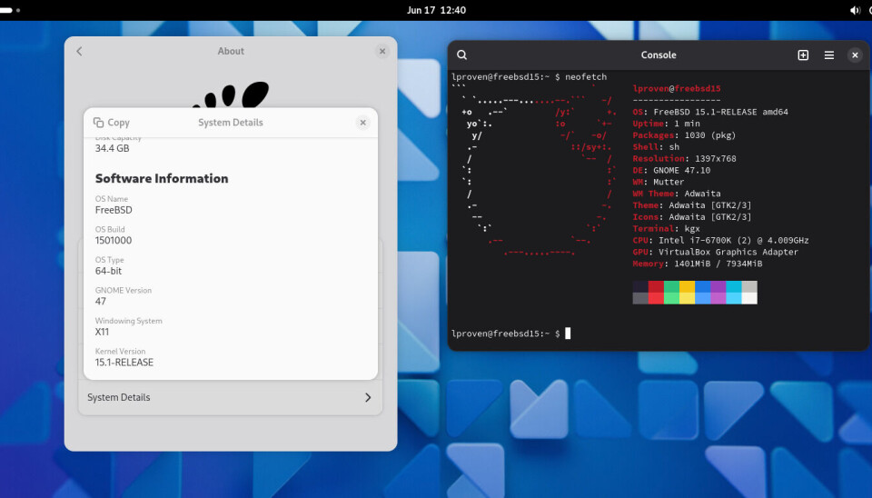 FreeBSD 15.1 lands, but desktop dabblers still have to draw their own GUI