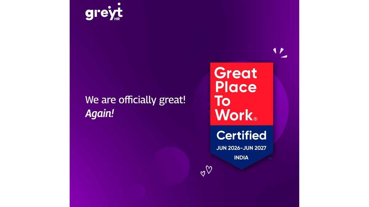 greytHR Earns Great Place to Work® Certification for 2026