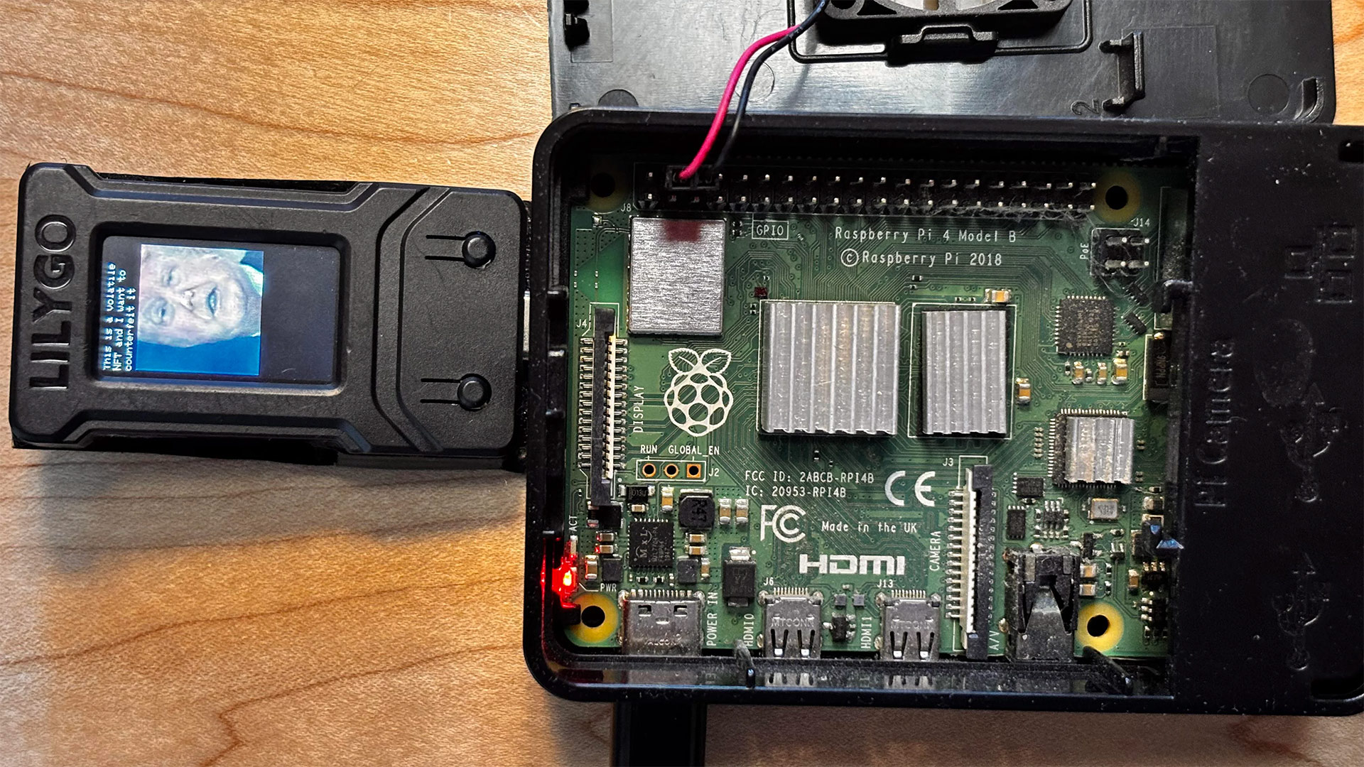 Digital entrepreneur creates humorous 'physical NFT minting device' using a Raspberry Pi in quest for 'infinite money machine' — contraption trained on M3 MacBook can generate an NFT in 3 seconds, has so far sold one for $9.92