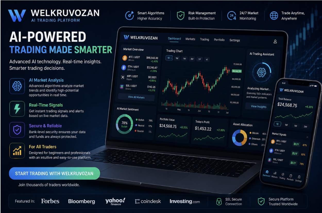 Welkruvozan Launches Advanced AI Trading Platform for the Future of Intelligent Investing in 2026