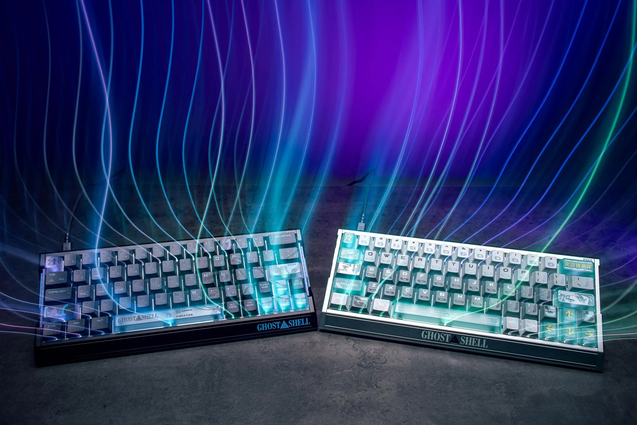 This Ghost in the Shell keyboard makes me want to activate the hundred spidery robot fingers inside my regular fingers