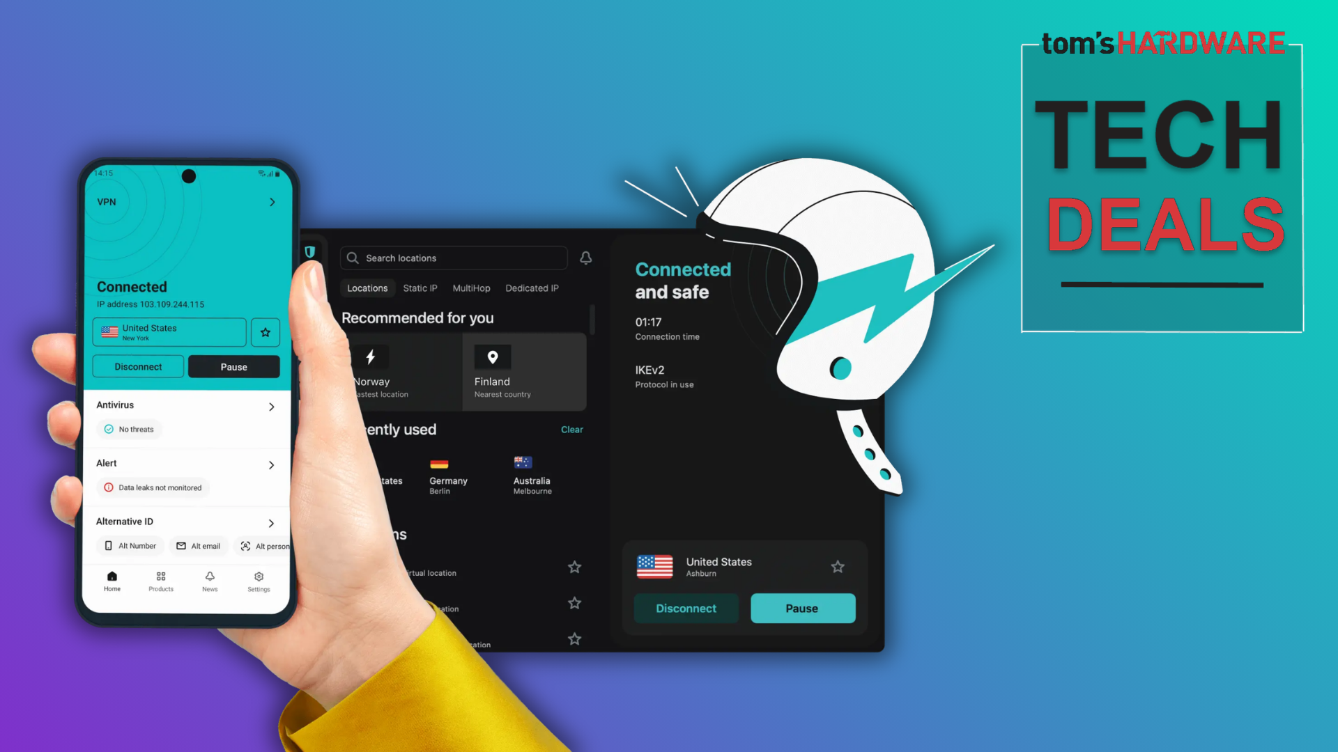 Save a huge 85% on a two-year Surfshark VPN subscription for your home or office and grab three extra months free — huge $436 discount on full privacy suite with antivirus protection, ad blocking and unlimited simultaneous connections for just $75