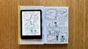 amazon kindle colorsoft on top of graphic novel