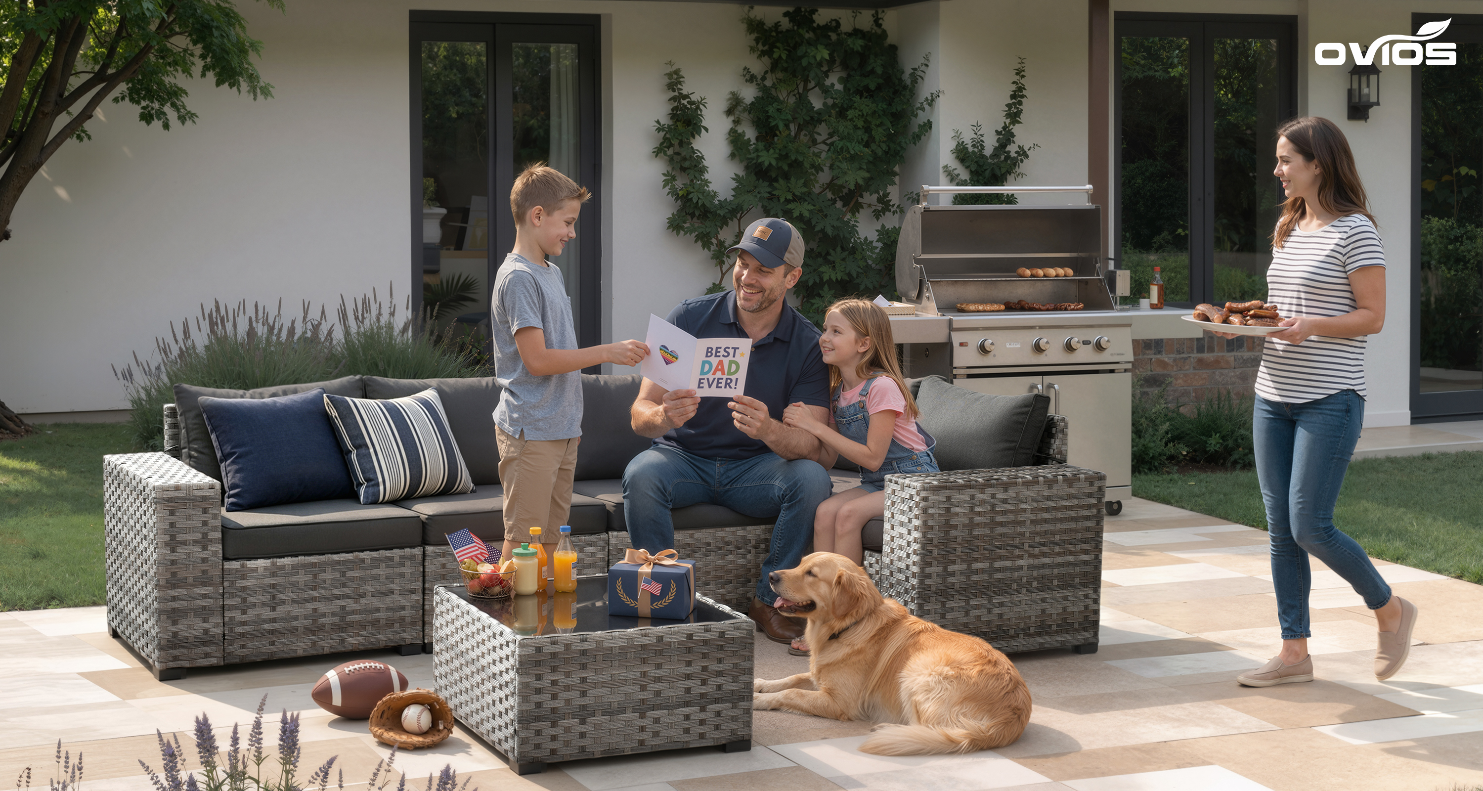 OVIOS Launches Fire Pit Conversation Collection Ahead of Father’s Day