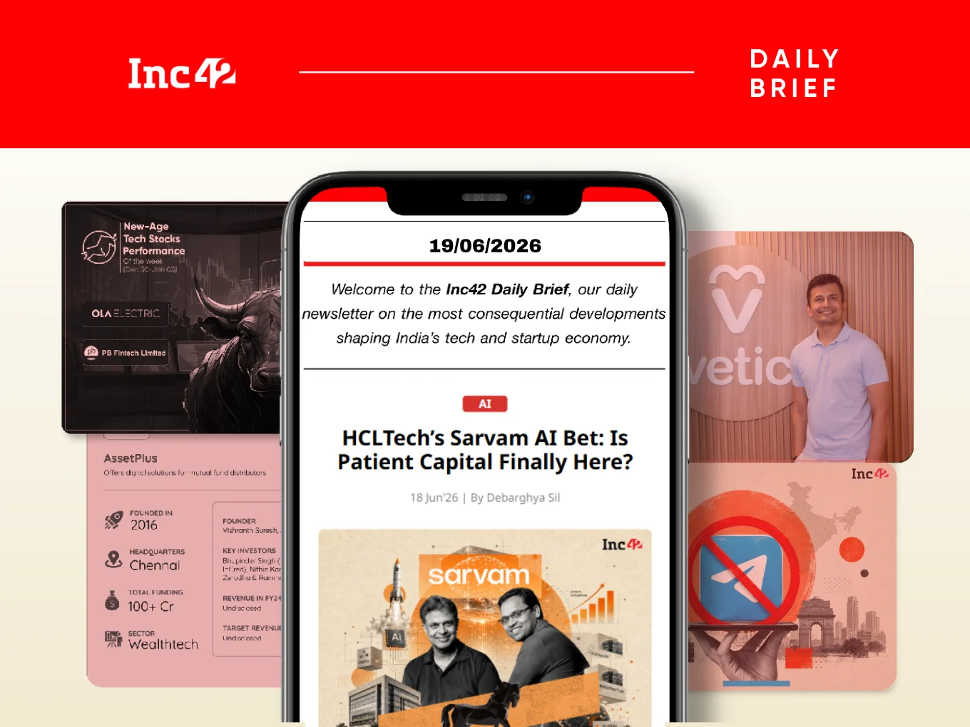 HCLTech’s Sarvam Bet, Vetic Bags $40 Mn & More