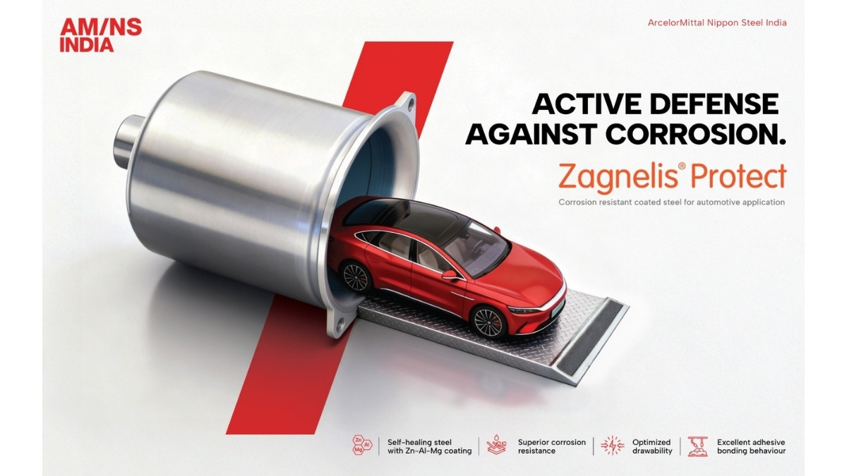 ArcelorMittal Nippon Steel India launches Zagnelis® Protect – world class, patented steel for next generation automotive manufacturing, supporting