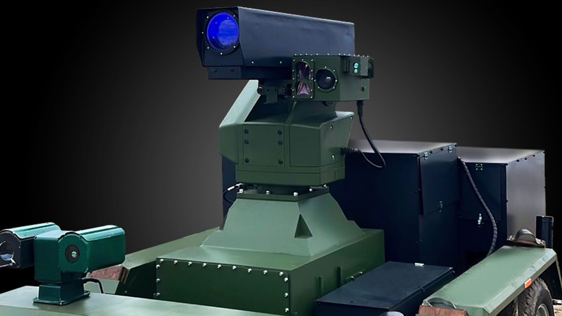 Tryzub AI laser 