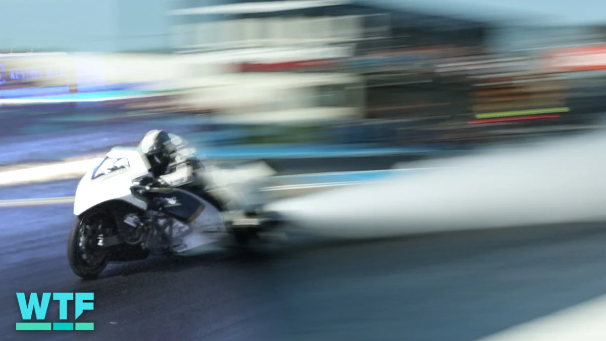 Meet the worlds fastest steam-powered rocketbike