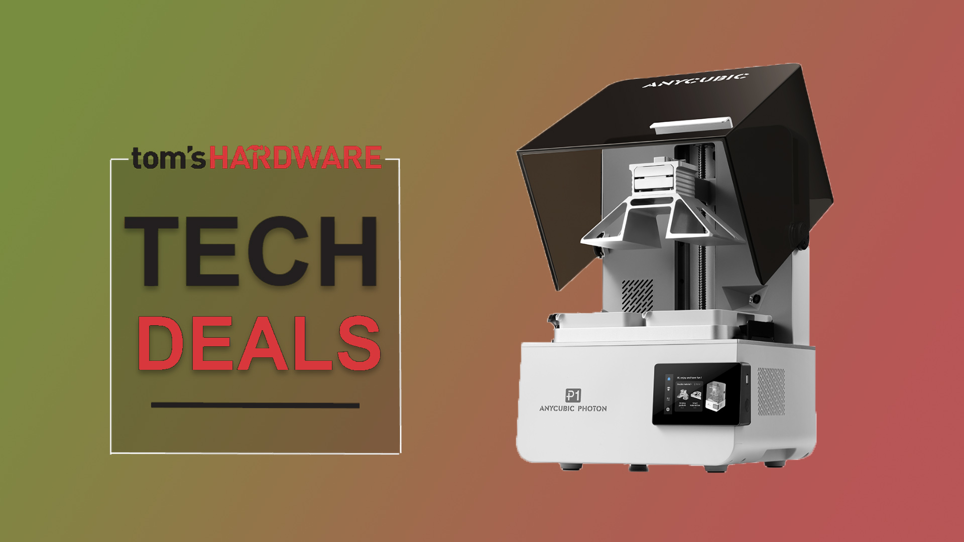 Deals post image for the Anycubic Photon P1 resign 3D printer