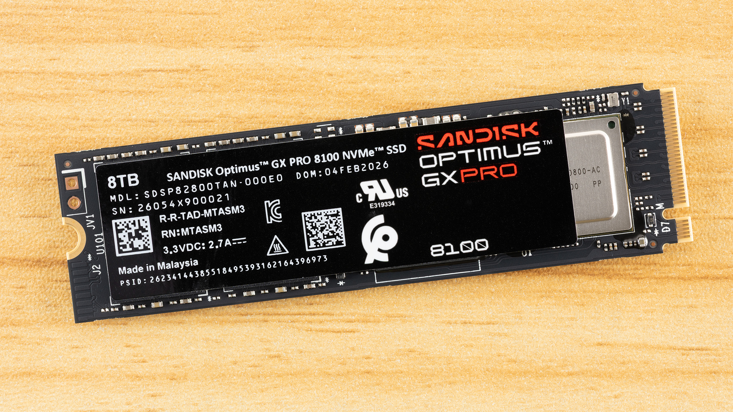 SanDisk Optimus GX Pro 8100 8TB SSD