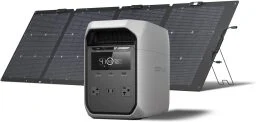 the EcoFlow Delta 3 + 220W solar panel