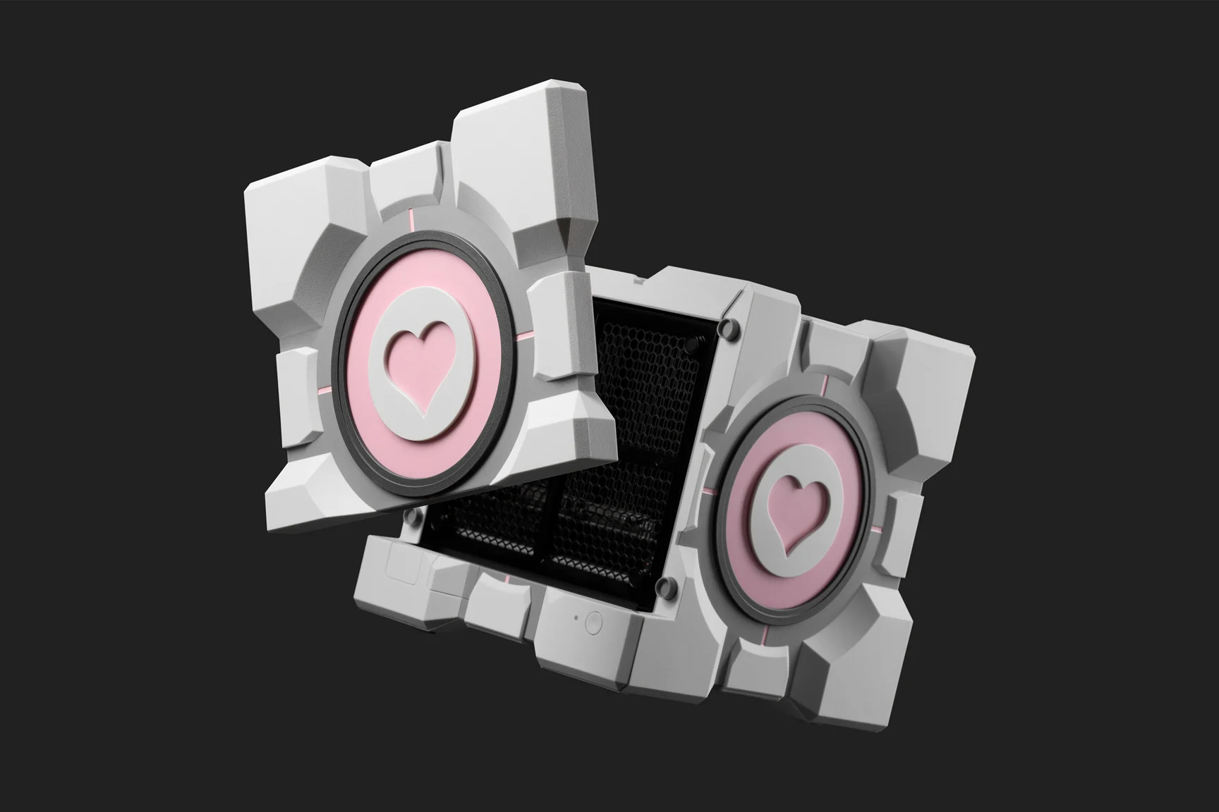 Steam Machine Companion Cube Front Cover