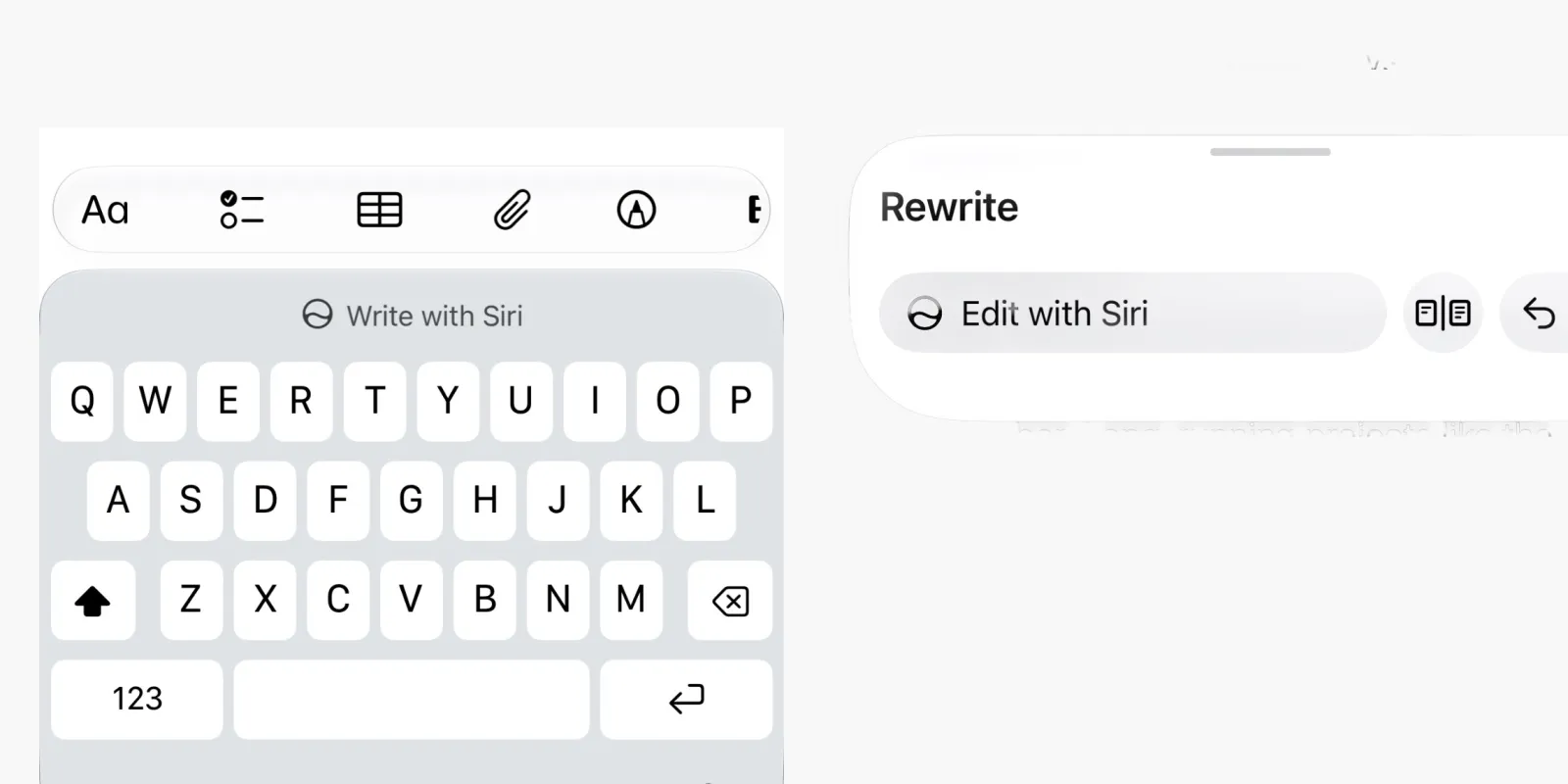 iOS 27 beta 2 includes Write with Siri, the new version of Apple Intelligence writing tools
