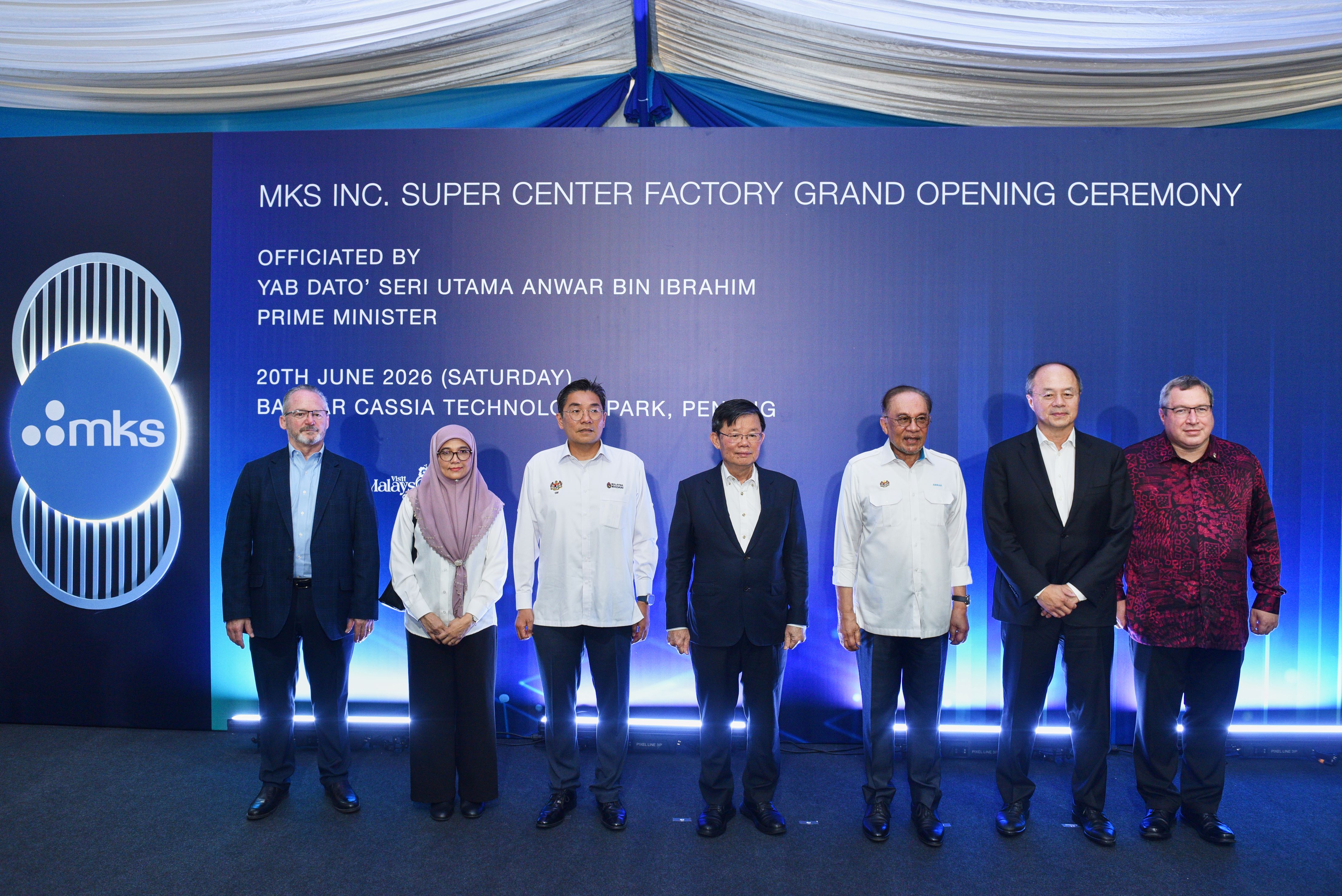 MKS Celebrates Opening of Supercenter Factory in Malaysia, Strengthening Semiconductor Manufacturing Capabilities