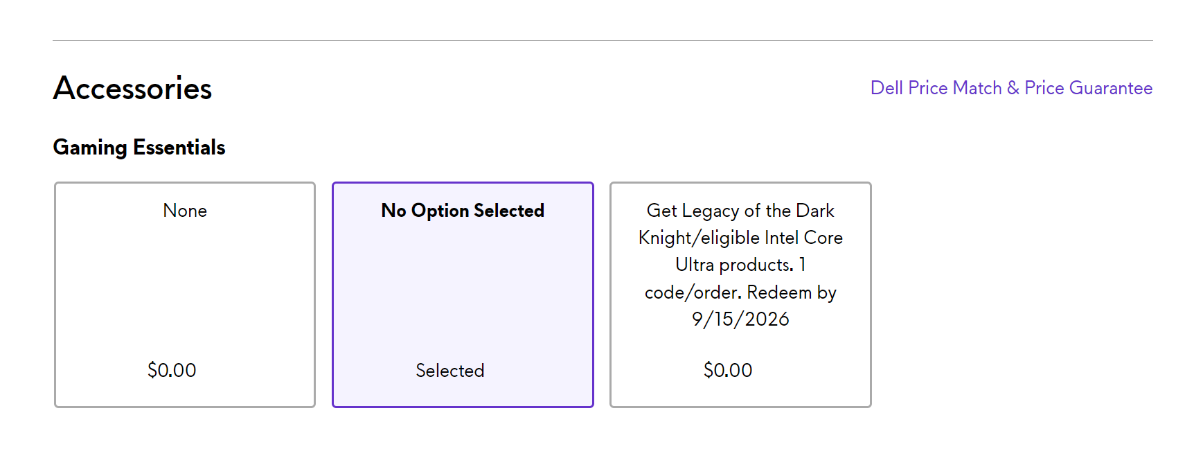 Legacy of the Dark Knight Bundle supplied with the Alienware Aurora R16 desktop gaming PC
