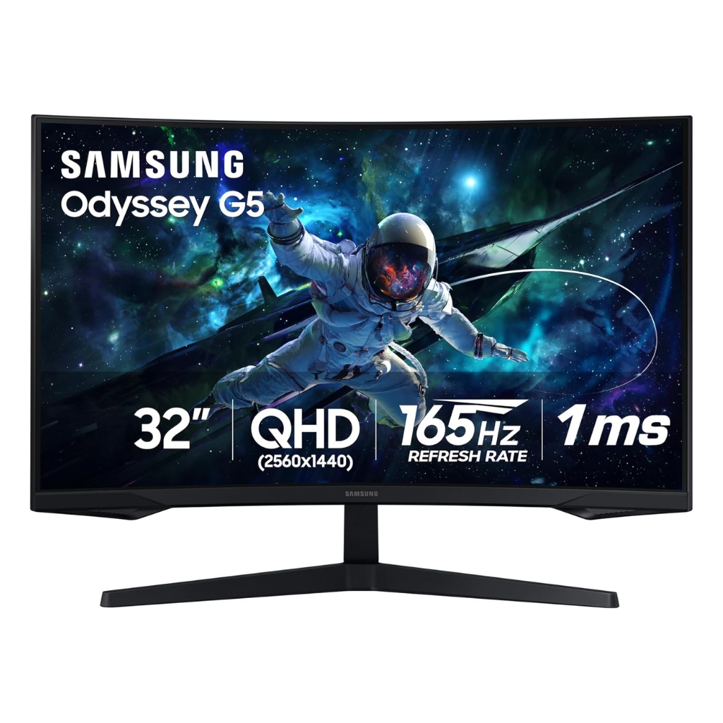Samsung's 32-inch 1440p 165 Hz gaming monitor falls to its lowest price yet with 46% off for Prime Day — grab the curved Odyssey G55C at just $189.99