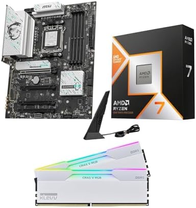 Get AMD's flagship Ryzen 7 9800X3D with 32GB of DDR5 memory and an MSI B850 Wi-Fi 7 motherboard at a discount — Micro Center bundles are now available on Amazon