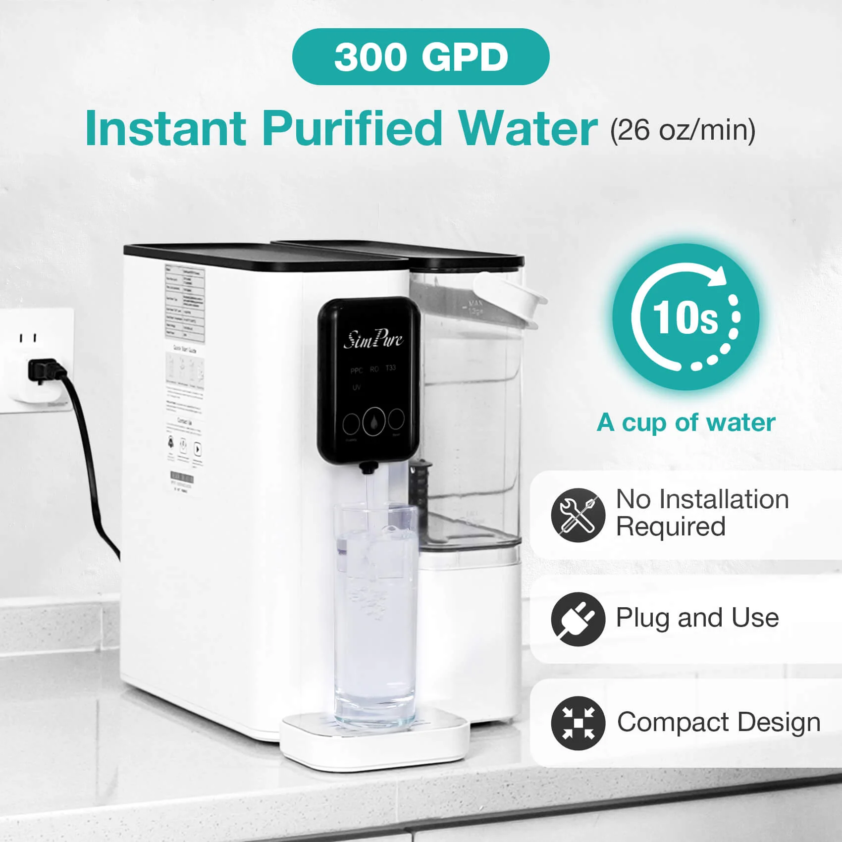 Simpure Y9 reverse osmosis RO system