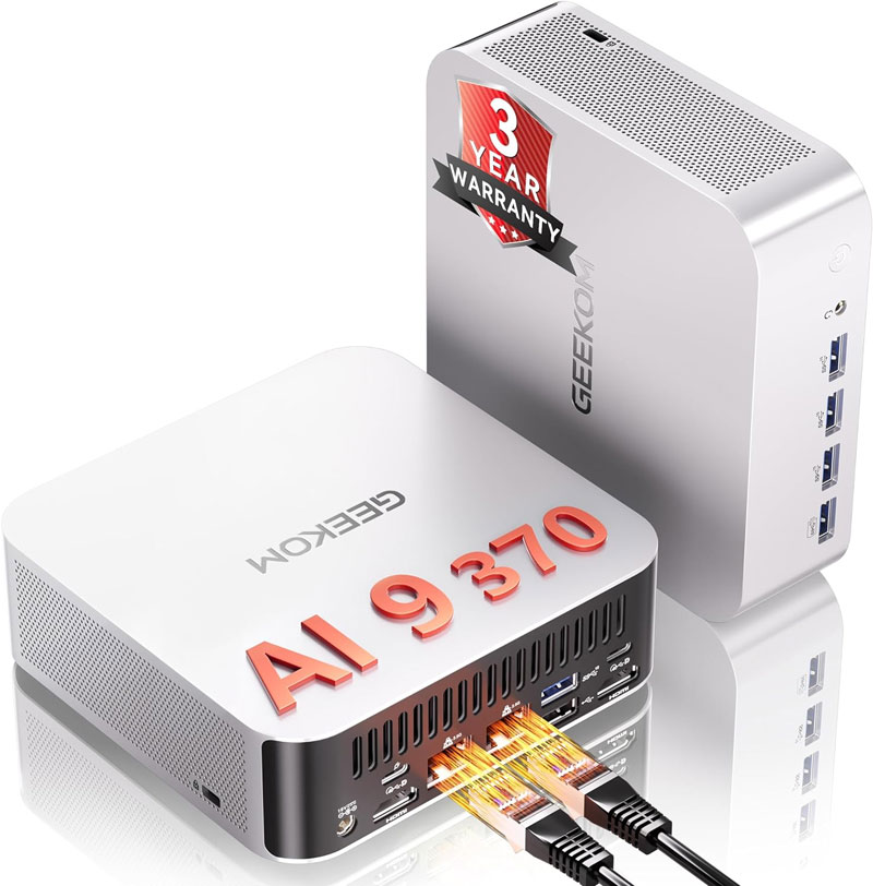 Geekom launches Mini PC Prime Day offers with up to 34% off, also an exclusive 8% discount code — oodles of sleek mini PC choices packing AMD Ryzen and Intel Core Ultra chips