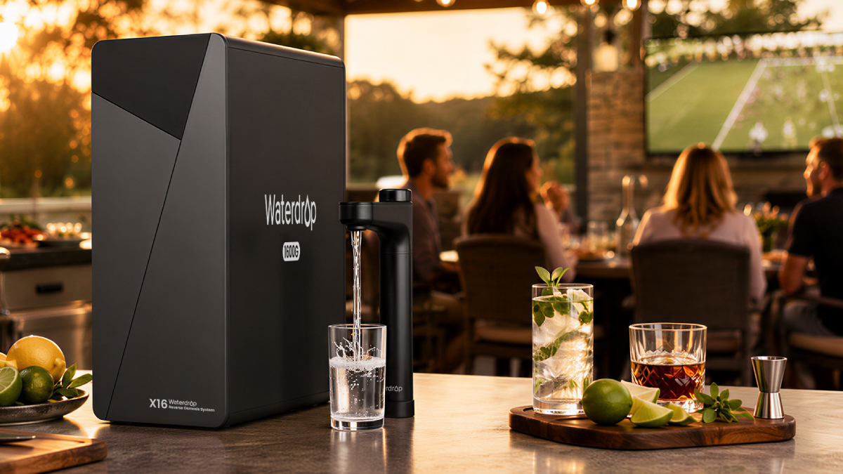Bring better water to every big moment at home with a Waterdrop Filter this Prime Day