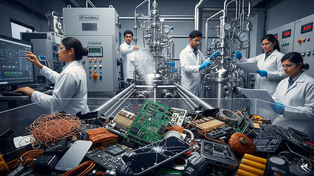 IIT Madras develops indigenous pilot plant to process 100 tonnes of eWaste per year