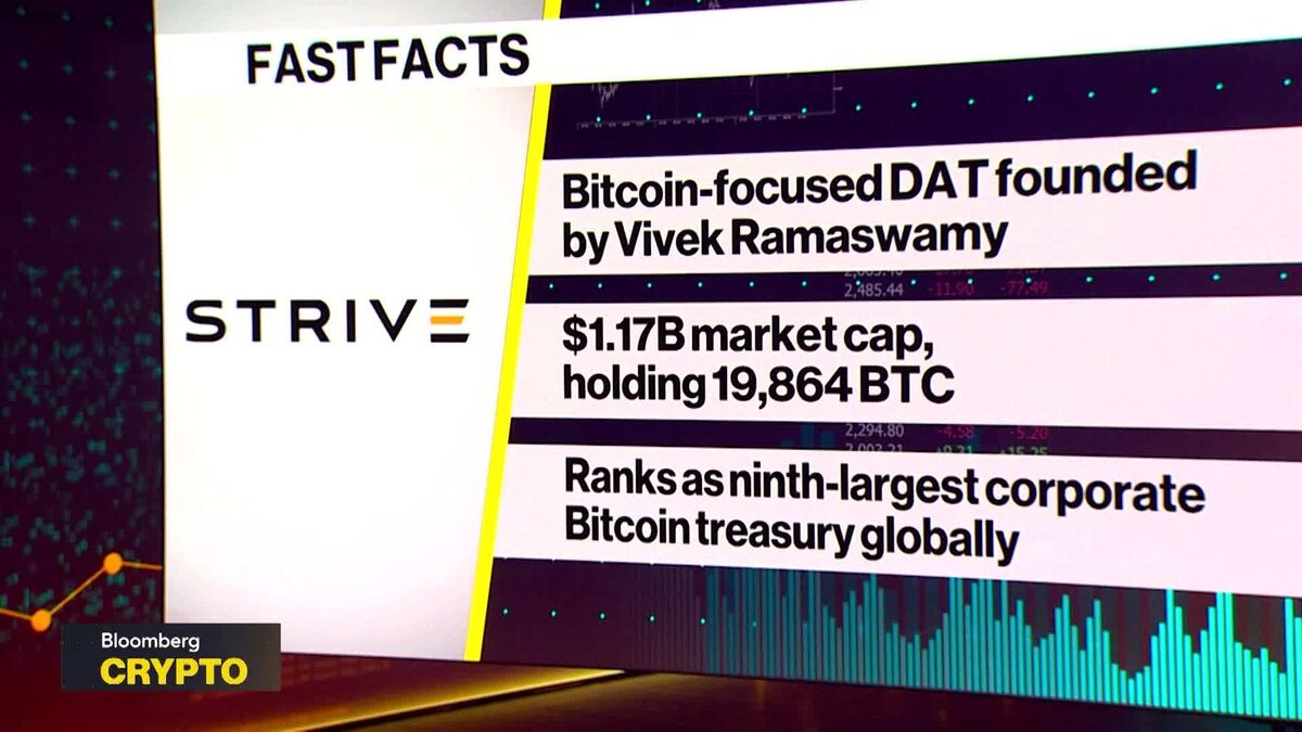 Strive Is Buying Bitcoin Hand-Over-Fist, CEO Says