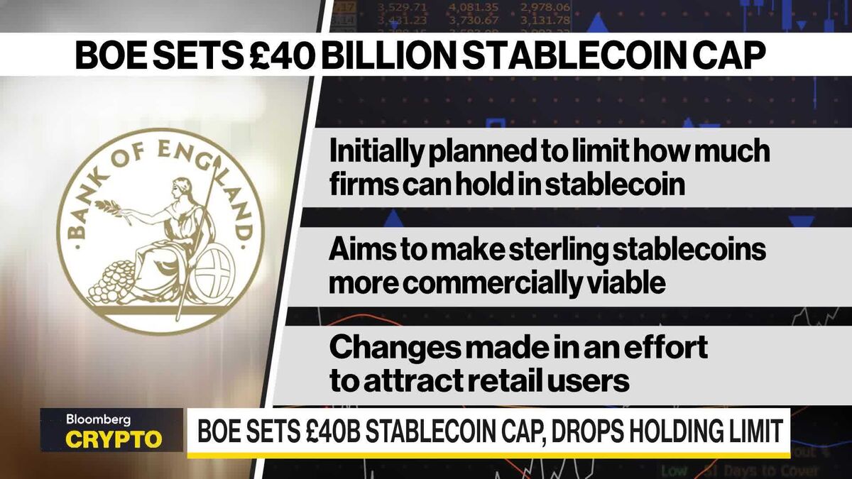 BOE Sets $52.8B Stablecoin Cap and Drops Holding Limit