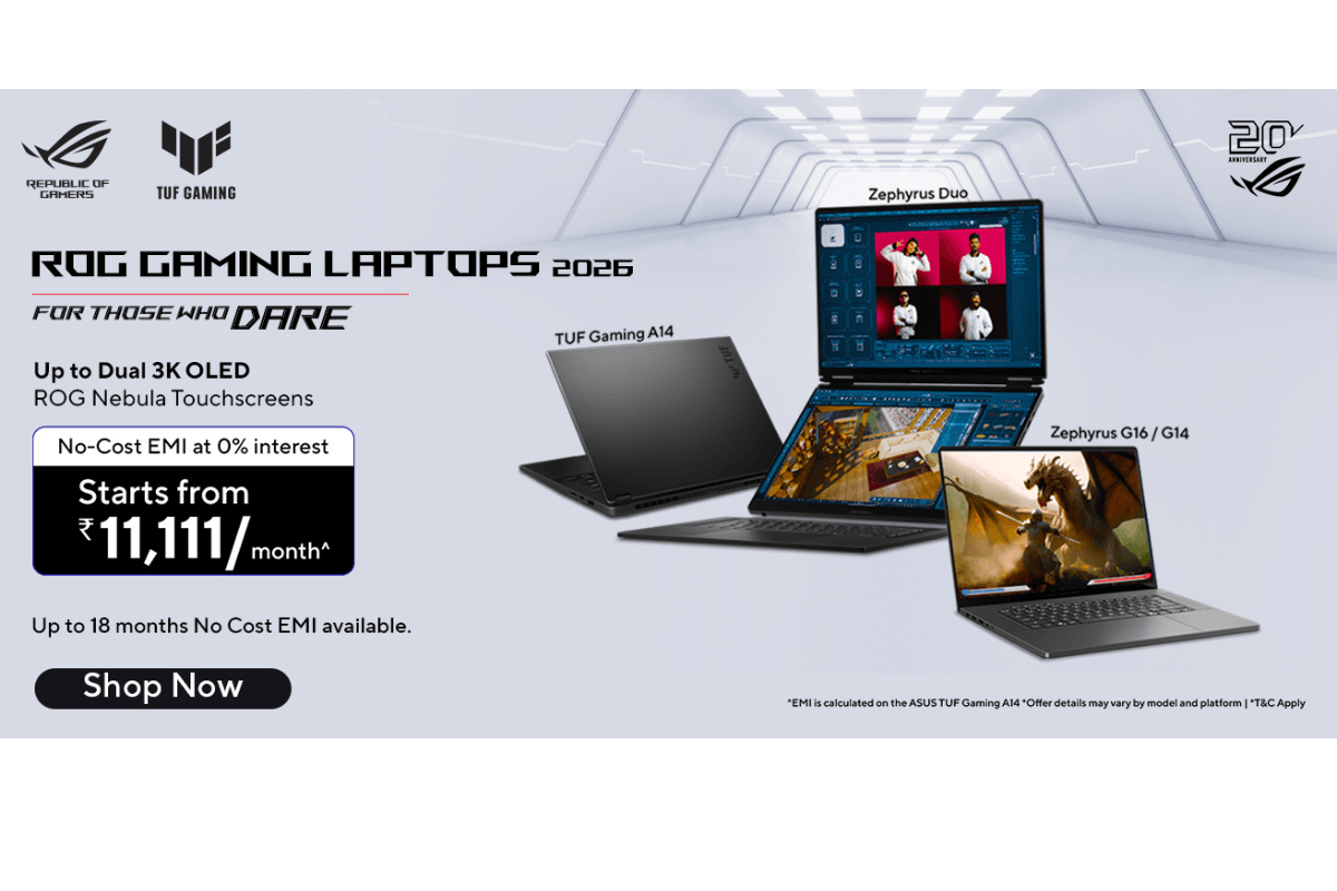 Asus Launches New ROG, TUF, and ProArt Laptops in India