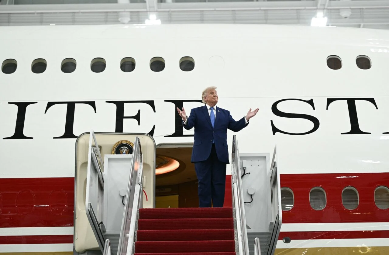 Trump's Qatar-gifted Air Force One