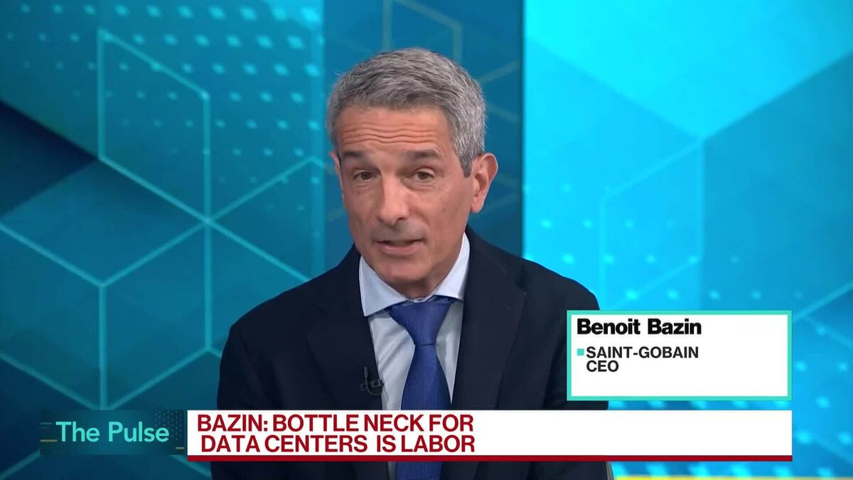 Data Center Buildout Limited by Labor Shortages, Saint-Gobain Says