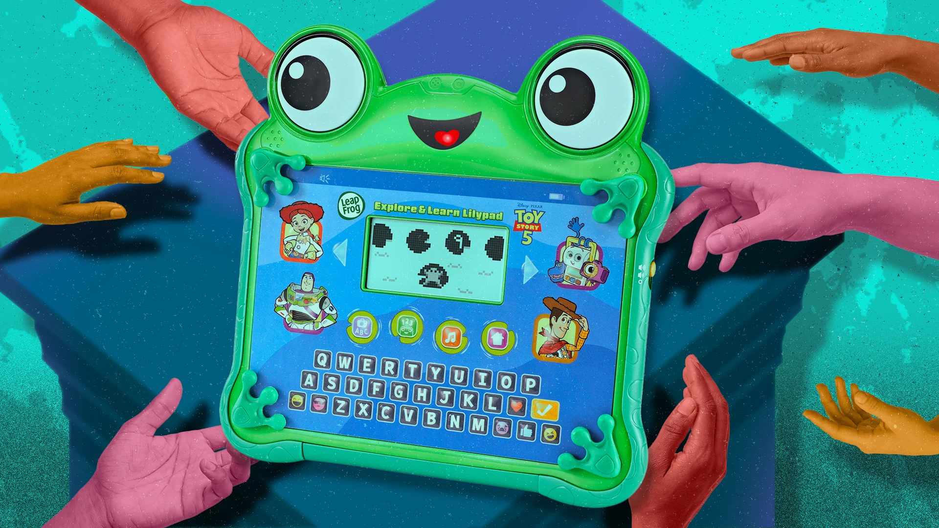 Theres an official Toy Story 5 Lilypad tablet. It conflicts with the films message.