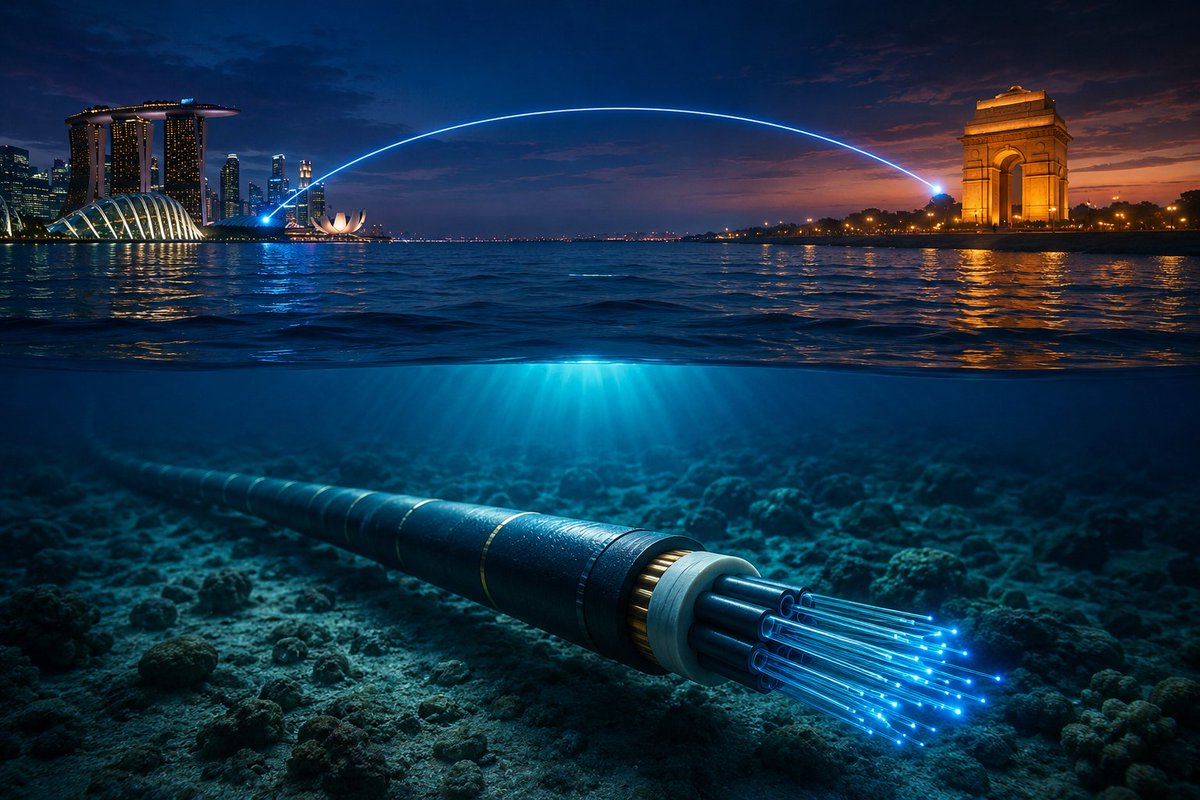 Microsoft & Lightstorm Build India-SEA Undersea Cable
